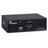 Inter-Tech KVM-AS-21DA DVI KVM Switch Sort
