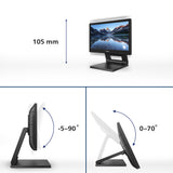 Philips 162B9T/00 computerskærm 39,6 cm (15.6") 1366 x 768 pixel HD LCD Berøringsskærm Sort