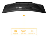 AOC B3 CU34B3E computerskærm 86,4 cm (34") 3440 x 1440 pixel Wide Quad HD LED Sort
