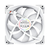 Montech RX140 PWM Computerkabinet Ventilator 14 cm Hvid 1 stk