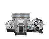Olympus OM-D E‑M10 Mark IV + ED 14-42mm F3.5-5.6 EZ 4/3" MILC 20,3 MP Live MOS 5184 x 3888 pixel Sølv