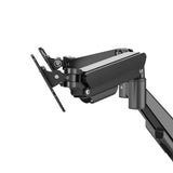 Hama 00220907 skærmbeslag og -stativer 88,9 cm (35") Skrivebord Sort