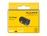 DeLOCK 64277 oplader til mobil enhed Universel Sort Cigartænder Hurtig opladning Automatisk