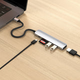 Satechi ST-P6SS interface hub USB Type-C 10000 Mbit/s Sølv