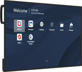Viewsonic CDE4331-1C skilte display Digital fladpaneldisplay 109,2 cm (43") LCD Wi-Fi 500 cd/m² 4K Ultra HD Sort Indbygget processer Android 14 24/7