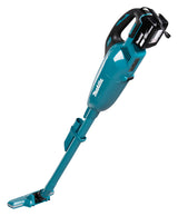 Makita DCL284FZ stav støvsuger & elektrisk kost 2-i-1 stangstøvsuger Batteri Dry Stof Poseløs Sort, Turkis