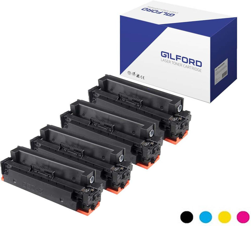 Gilford DT-PH412X# tonerpatron 1 stk Kompatibel Sort, Blå, Magenta, Gul