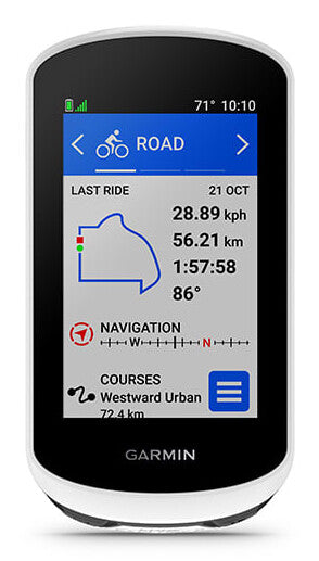 Garmin Edge Explore 2 7,62 cm (3") Trådløs cykelcomputer Sort, Hvid