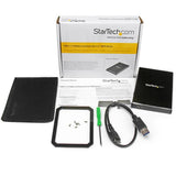 StarTech.com S251BMU313 drevkabinet HDD/SSD kabinet Sort 2.5"
