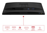 AOC E4 X24E4U computerskærm 61 cm (24") 1920 x 1200 pixel Fuld HD LED Sort