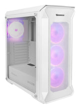 GENESIS Irid 505 ARGB V2 White Midi Tower Hvid