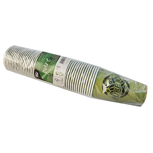 Papstar 87868 engangskop 50 stk 300 ml Pap, Polylactid (PLA)