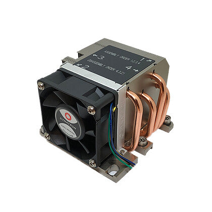 Dynatron B13 Computerkølesystem Processor Køler Aluminium, Sort
