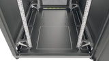 EFB Elektronik PRO-4282TS.P2 stativ 42U Fritstående reol Sort