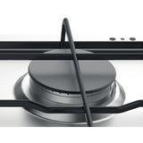 Whirlpool TGML 650 IX Rustfrit stål Indbygget 58 cm Gaskomfur 4 zone(s)