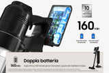 Samsung VS28C9784QK 2-i-1 stangstøvsuger Batteri Dry Poseløs 1200, 730 Sort