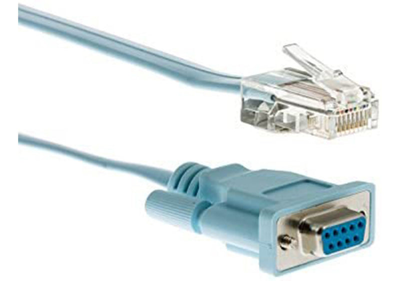 Cisco RJ45-DB9 serielkabel Grå 1,8 m RJ-45