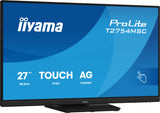 iiyama ProLite T2754MSC-B2AG computerskærm 68,6 cm (27") 1920 x 1080 pixel Fuld HD LED Berøringsskærm Multibruger Sort