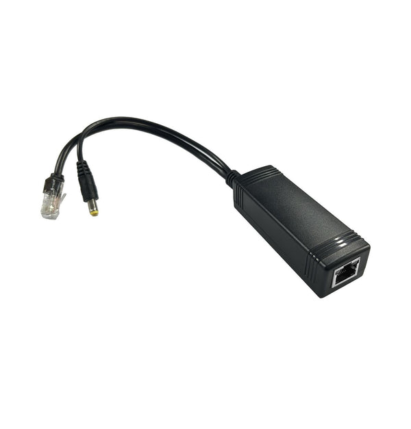 Vivolink VLPOESPLIT5V netværks-splitter Strøm over Ethernet (PoE) Sort