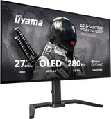 iiyama G-MASTER GOB2701QSC-B1 computerskærm 68,6 cm (27") 2560 x 1440 pixel 2K Ultra HD OLED Sort