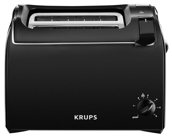 Krups KH1518 brødrister 6 2 skive(r) 700 W Sort