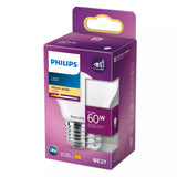 Philips Filament kertepære, matteret 60 W P45 E27