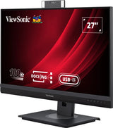 Viewsonic VG Series VG2757V-2K computerskærm 68,6 cm (27") 2560 x 1440 pixel Quad HD LED Sort