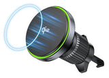 UNITEK P1404ABK01 oplader til mobil enhed IP telefon, Smartphone Sort USB Trådløs opladning Hurtig opladning Automatisk