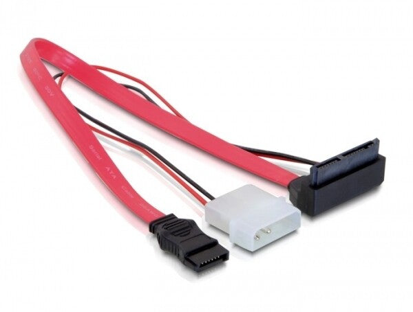 DeLOCK SATA Cable Micro 0.3m SATA-kabel 0,3 m Rød