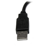 StarTech.com USBEXTAA6IN USB-kabel USB 2.0 0,152 m USB A 0,48 Gbit/sek. Sort