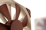 Noctua NF-F12 Computerkabinet Ventilator 12 cm Beige, Brun