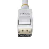 StarTech.com DP12-CABLE-10FTW DisplayPort kabel 3 m Hvid