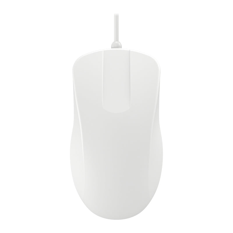 Contour Design Active Key Contour ClassicClean Medicinsk Mus IP68 med scrollsensor, kablet, hvid PMH1