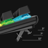 HyperX Alloy Origins PBT HX rødt – mekanisk gaming-tastatur