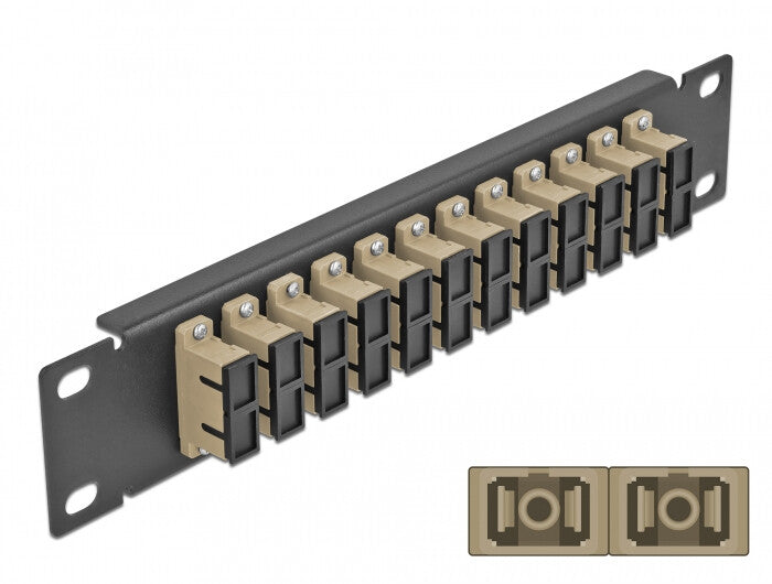 DeLOCK 66773 patch panel 1U