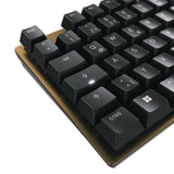 CHERRY KC 200 MX tastatur Universel USB QWERTZ Tysk Sort, Bronze