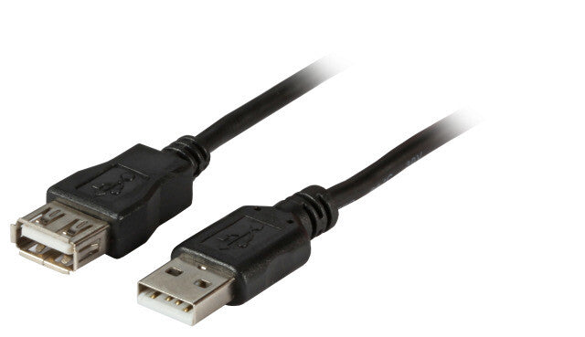 EFB Elektronik K5220SW.3 USB-kabel USB 2.0 3 m USB A 0,48 Gbit/sek. Sort