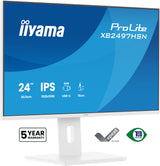 iiyama ProLite XB2497HSN-W1 computerskærm 60,5 cm (23.8") 1920 x 1080 pixel Fuld HD LED Hvid