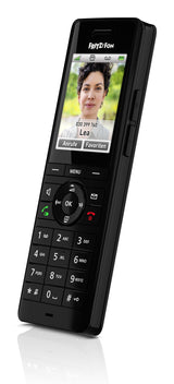 Fon FRITZ! X6 DECT telefon Nummervisning Sort