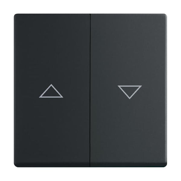 Busch-Jaeger 2CKA001751A3036 kontaktplade & kontakthætte Sort