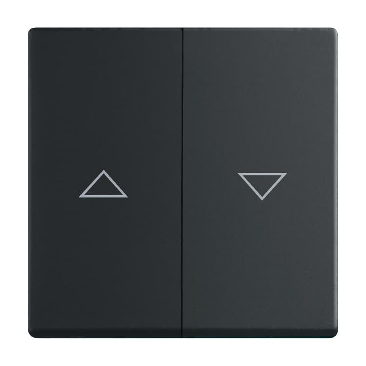 Busch-Jaeger 2CKA001751A3036 kontaktplade & kontakthætte Sort