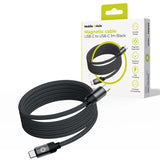 Mobile Origin MC2-USBC-1M-BLK USB-kabel 0,48 Gbit/sek. 60 W Sort