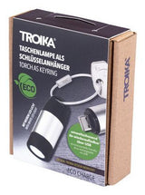 TROIKA ECO CHARGE Sort, Grå Nøglering med lommelygte LED