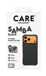 PanzerGlass CARE™ by ® Samba Case Sort m. MagSafe iPhone 17 Pro Max