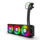 Inca ISS-03XN Computerkølesystem Computerkabinet Væskekølingssæt 12 cm Sort
