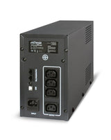 Gembird UPS-PC-1202AP UPS-enhed Interaktivt indgangsstik 1,2 kVA 720 W 4 AC stikkontakt(er)