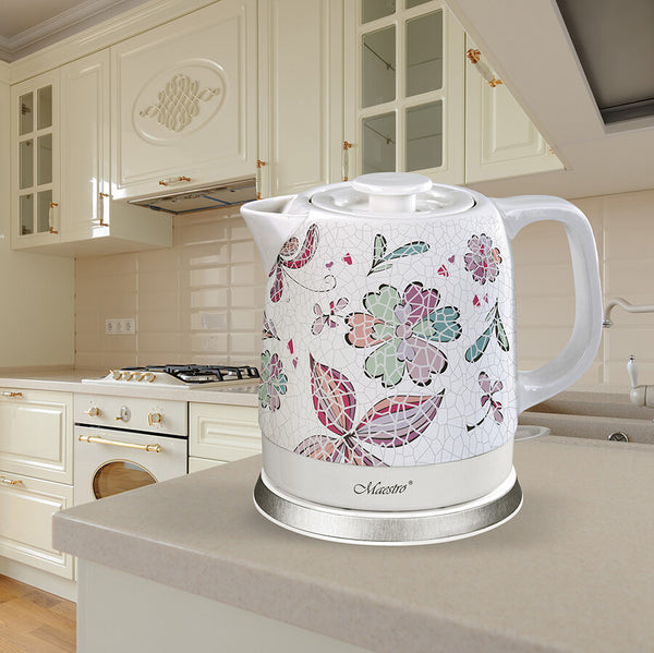 Maestro MR-068-FLOWERS elkedel 1,5 L 1500 W Flerfarvet