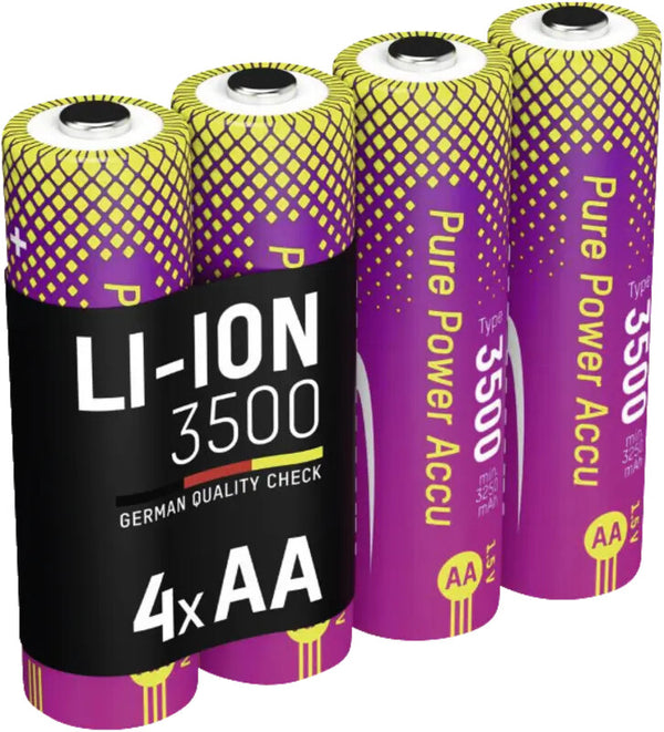 Ansmann 1312-0042 genopladeligt batteri Lithium 3500 mAh 1,5 V