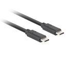 Lanberg CA-CMCM-32CU-0010-BK USB-kabel USB 3.2 Gen 2 (3.1 Gen 2) 1 m USB C Sort