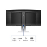 Philips B Line 345B1C/00 computerskærm 86,4 cm (34") 3440 x 1440 pixel Quad HD LCD Sort